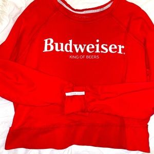 Budweiser Women’s Cropped Sweatshirt